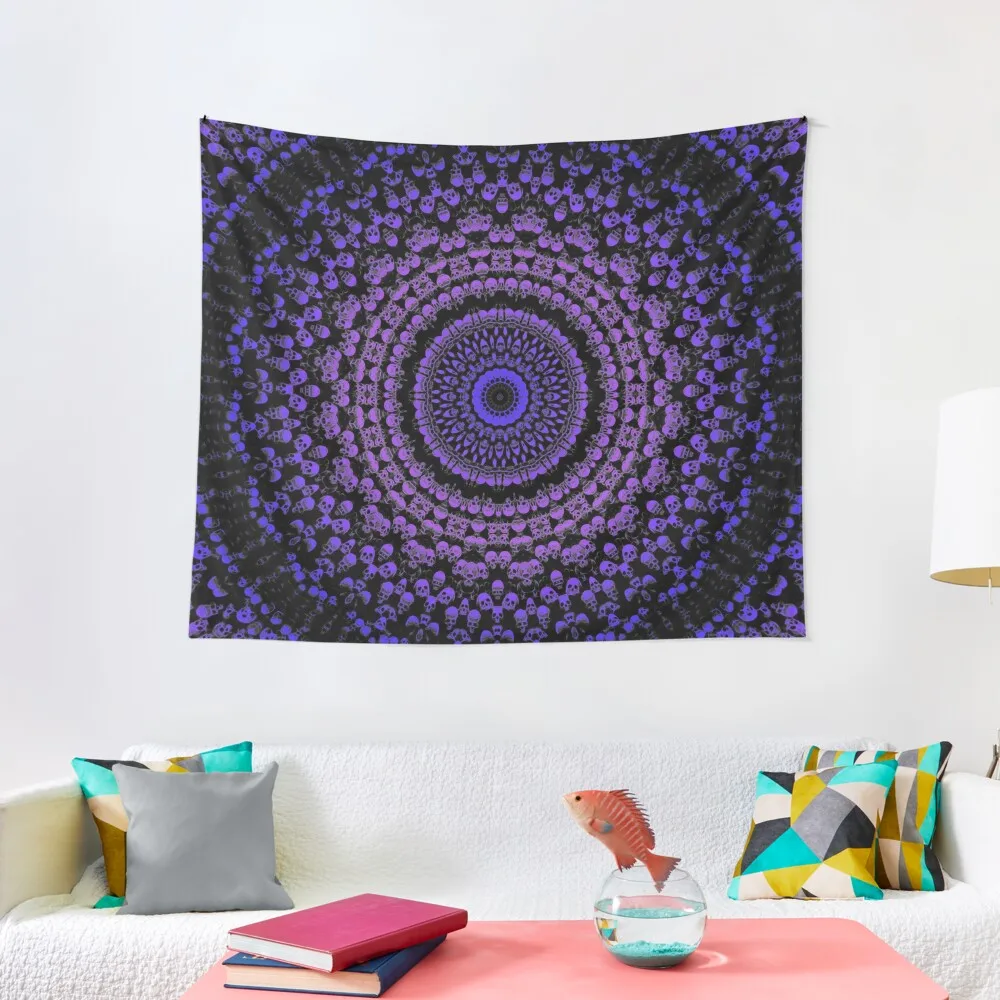 

Gothic skull mandala. Tapestry Aesthetic Room Decors Home Decoration Accessories Room Decore Aesthetic Tapestry