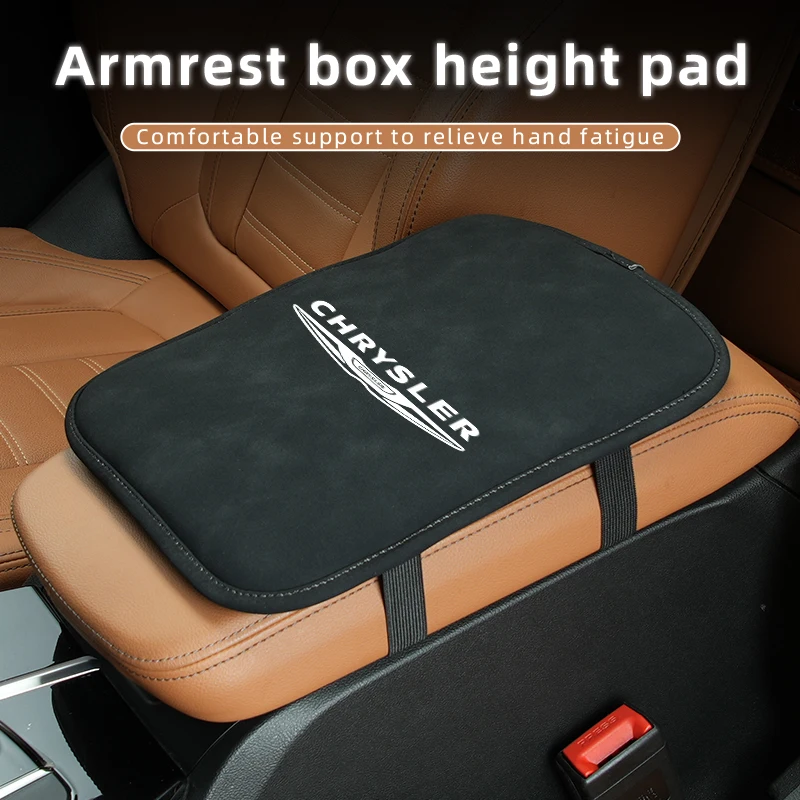 Car Armrest Box Pad Center Console Cover Accessories For Chrysler 300c PT Cruiser Grand Voyager Pacifica Town Country Crossfire