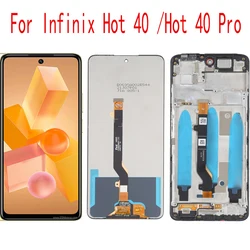 For Infinix Hot 40 Pro X6837 X6836 LCD Display Touch Screen Digitizer Assembly