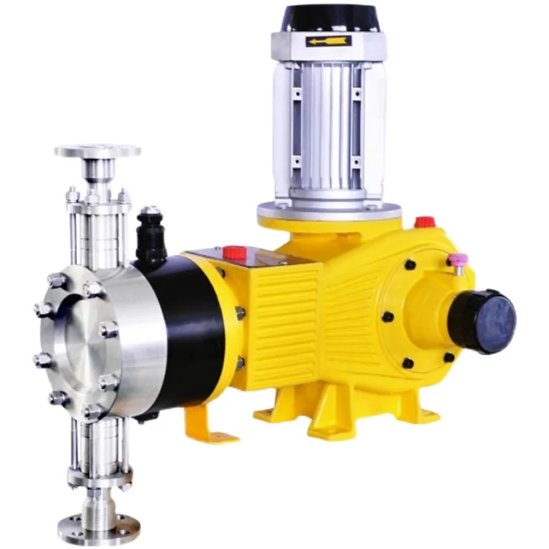 

Mechanical electromagnetic diaphragm metering pump, acid and alkali resistant stainless steel 304 plunger adjustable