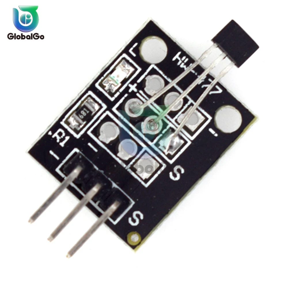 10PCS/LOT KY-003 Standard Hall Magnetic Force Sensor Module for Arduino AVR Smart Cars
