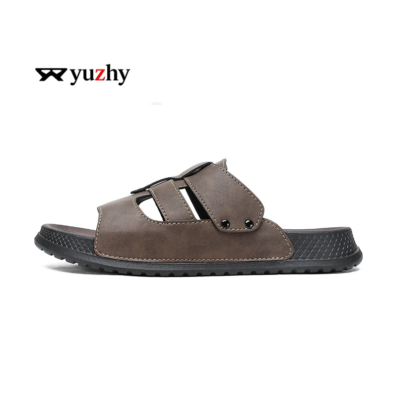 

Men's Slippers Comfortable Lightweight Soft Sole Casual Slides for Indoor Outdoor Daily Wear All Seasons