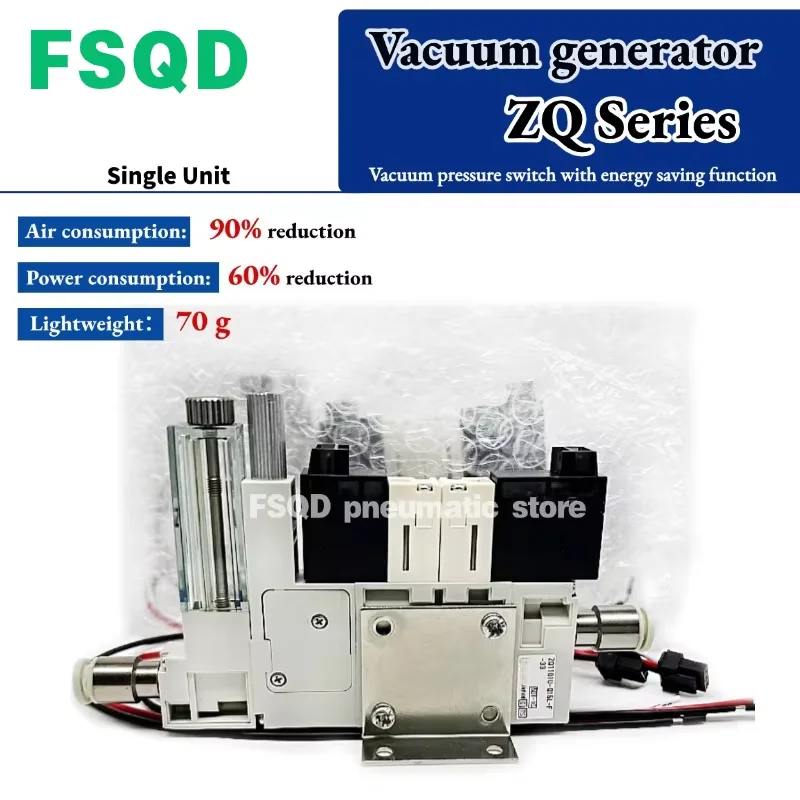 

ZQ1101U ZQ1071U-K15L Q15L 015L Q15L0-F EAG EAGK-33 00 FSQD Vacuum generator ZQ Series Pneumatic tool