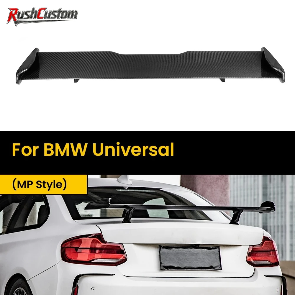 

Automotive Dry Carbon Real Carbon Fiber Trunk Spoiler Wing For BMW Universal MP Style