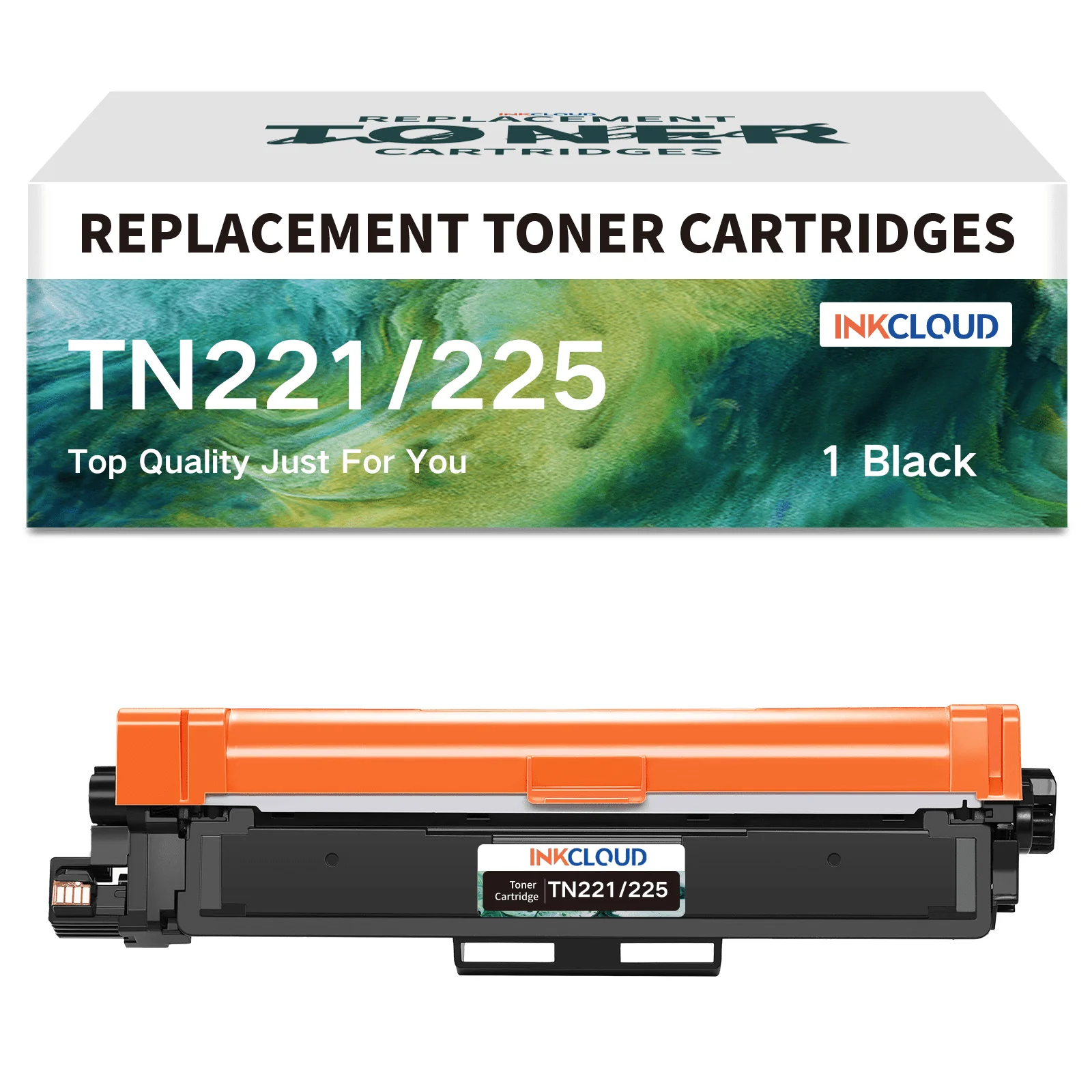 

INKCLOUD Replacement for Brother TN-221 TN-225 to Use with MFC-9130CW HL-3170CDW MFC-9340CDW HL-3140CW MFC-9330CDW