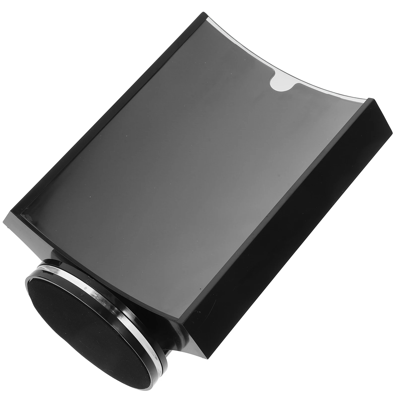 

Rotating Table Cards Acrylic Stand Display Triangle Price Lists Menu Holders Sign Placards Plastic Card Organizers