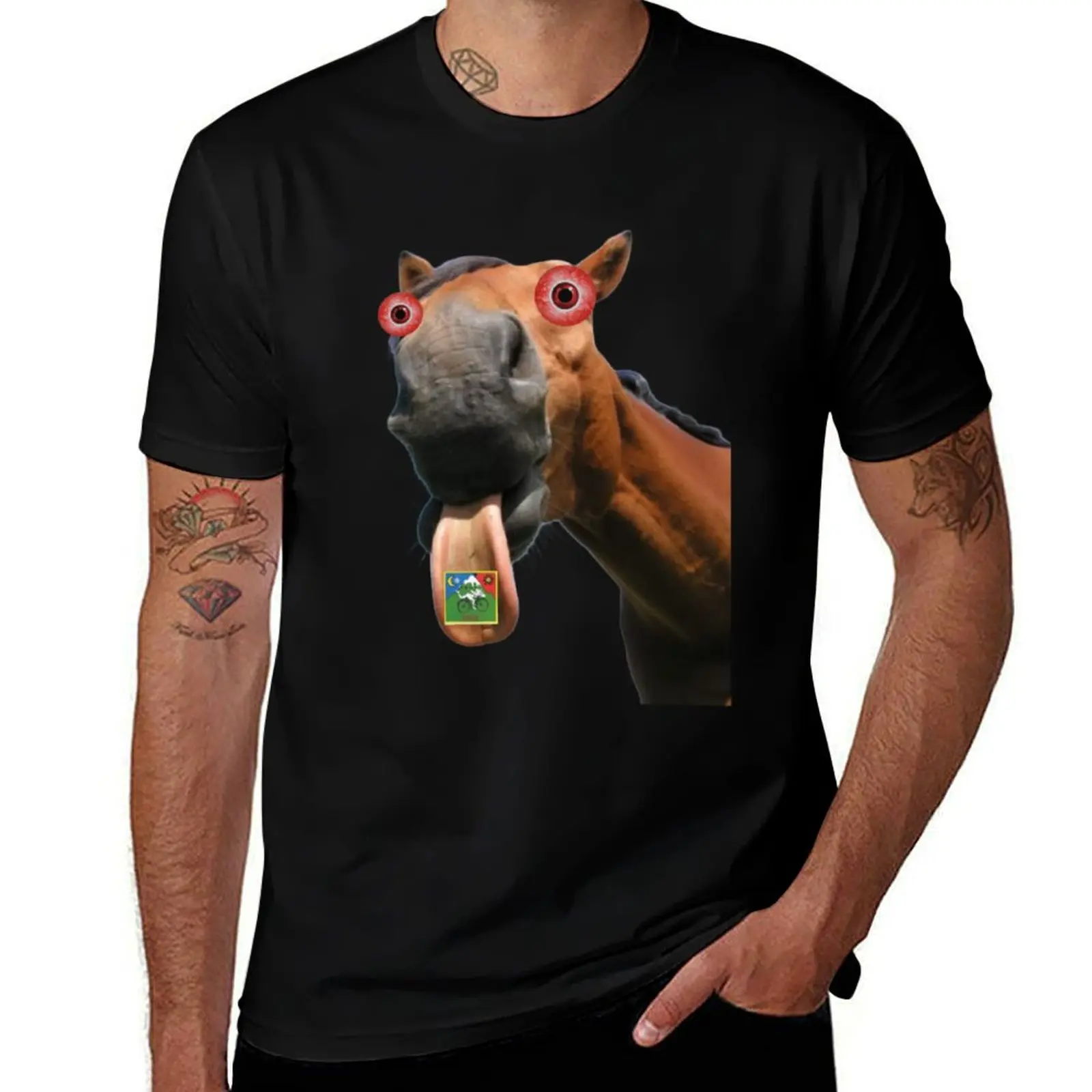 

High horse T-Shirt plain Luxury man Personalized t-shirt topping shirts men