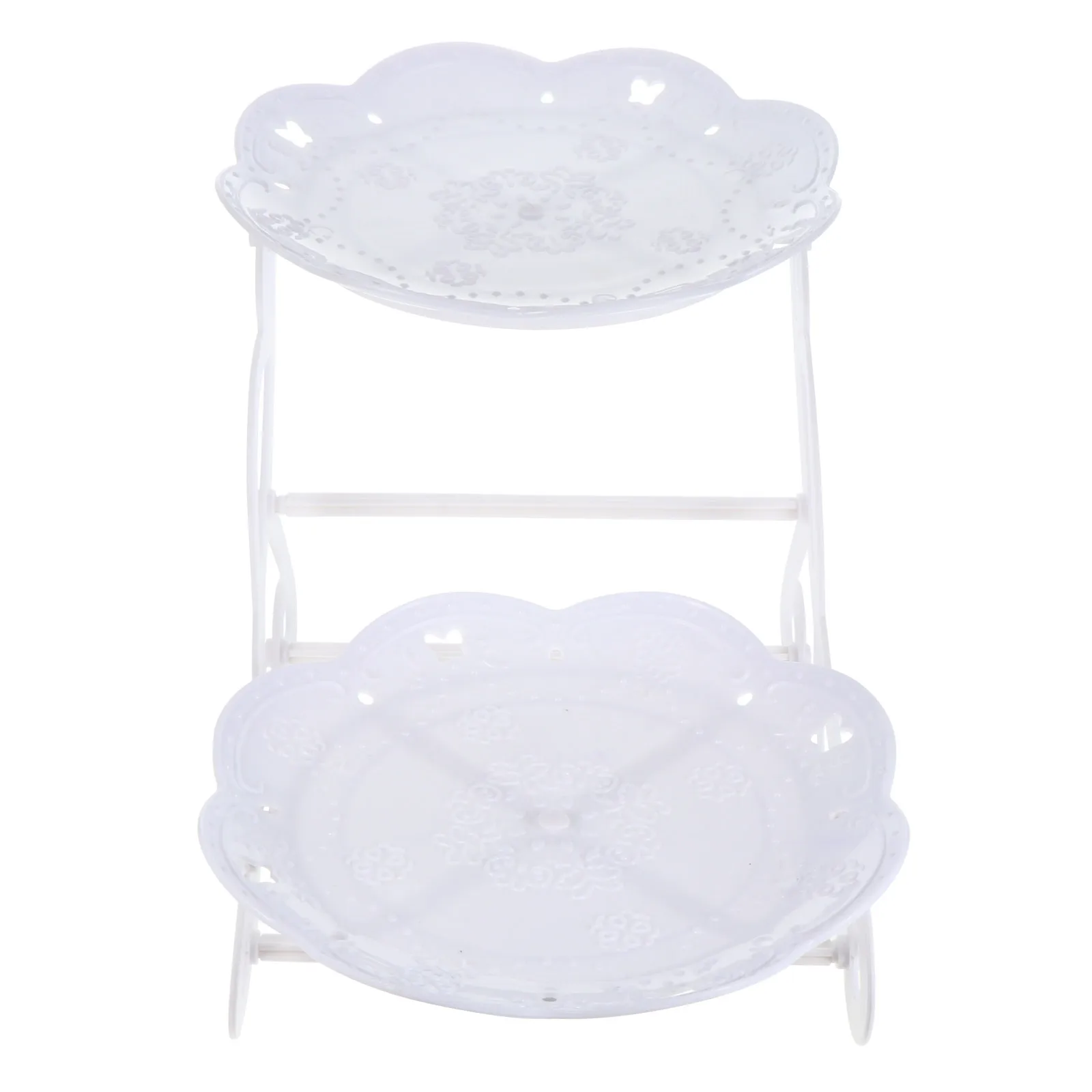 

Cake Display Stand Reusable Plastic Rack For Cupcakes Desserts Fruits Easy Install Portable Dessert Table Shelf Cupcake Holder