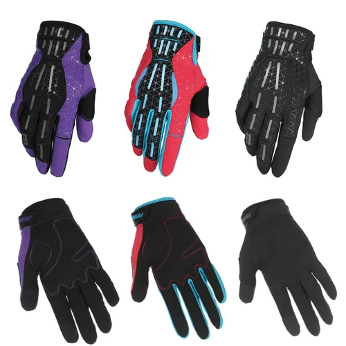Imagen 1 del producto 2024 Guantes de motocicleta, todoterreno, descenso MTB, DH MX MTB, guantes protectores para equipo de equitación