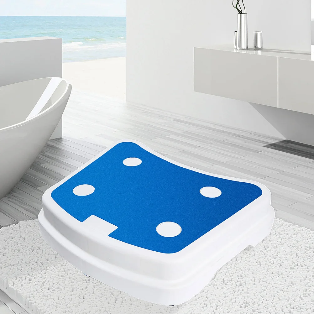 

Nonslip Toilet Step Stool Bathroom Squatting Footstool Plastic Anti-Skid Stepping Stool for Adults Home Use Poop Step