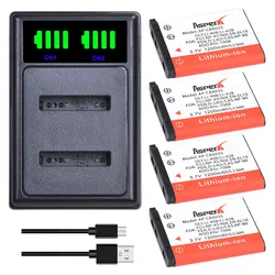 Li-40B Li40B Li-42B EN-EL10 Bateria Li-ion Battery +Charger for FUJIFILM fuji NP-45 NP 45A 45B 45S Nikon CoolPix S60 S80 S200