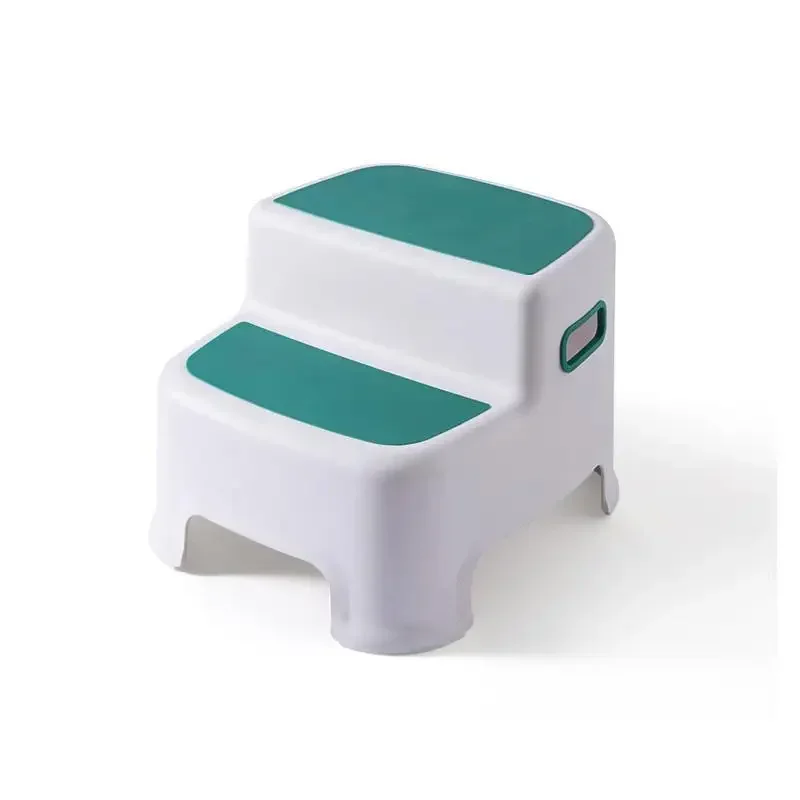 ww-Children's Ottoman Baby Step Chair Stool Small Bench Hand Washing Step Children's Stool Non-Slip
