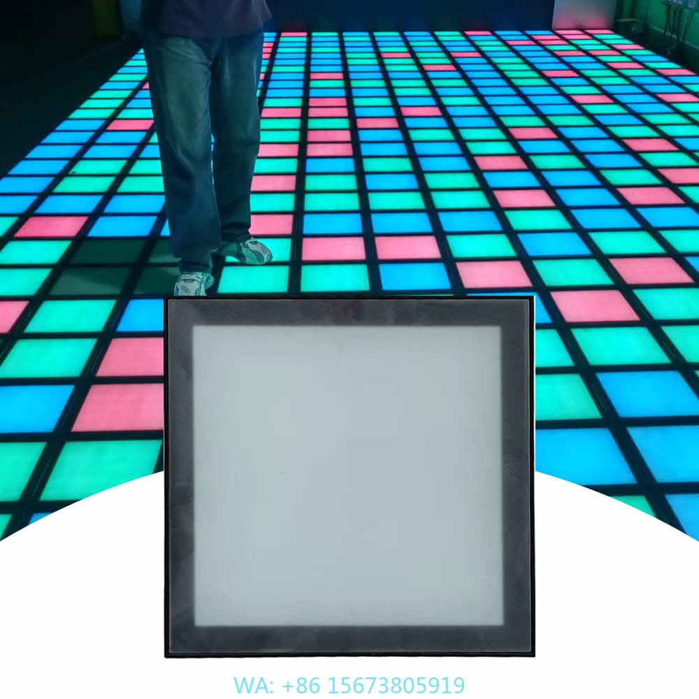 

Hot Sale Indoor Acticate Game Dance Floor Led Floor Team Game Floor Light Interactive Led 30*30