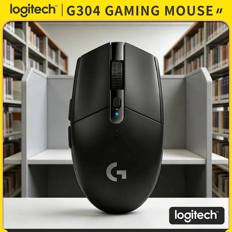 

Logitech G304 LIGHTSPEED Wireless Gaming Mouse 12000 DPI 1ms Latency HERO Sensor 250hr Battery PC Laptop Gamers Choice
