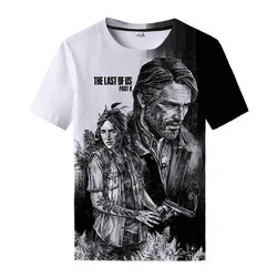 2023 neu der letzte von uns Teil II T-Shirt Spiel 3d gedruckt Streetwear Männer Frauen Mode T-Shirt Harajuku Cosplay T-Shirts Tops Kleidung