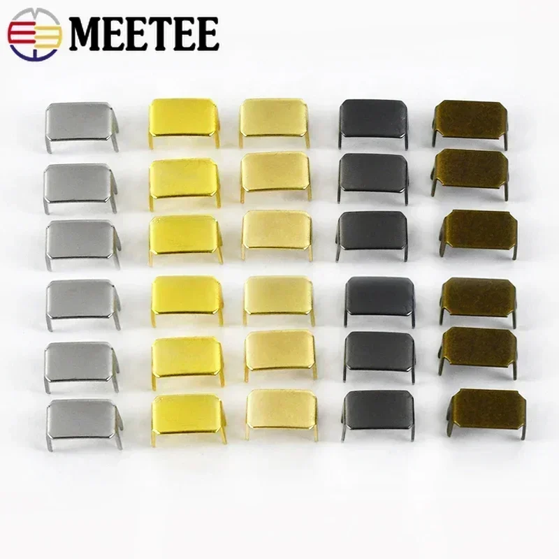 

20/50/100Pcs 3#5#8#10# Non-slip Metal Zipper Stopper for Nylon Zippers Zip Tail End Lock DIY Instant Fix Repair Kit Replacement