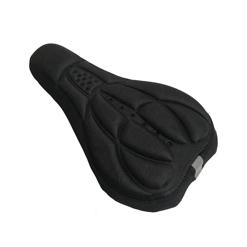 1/2/3/4Pcs Bicycle Saddle 3D Soft Bike Seat Cover Comfortable Foam Seat Cushion Cycling Saddle For Bicycle Bike Accessories view 4