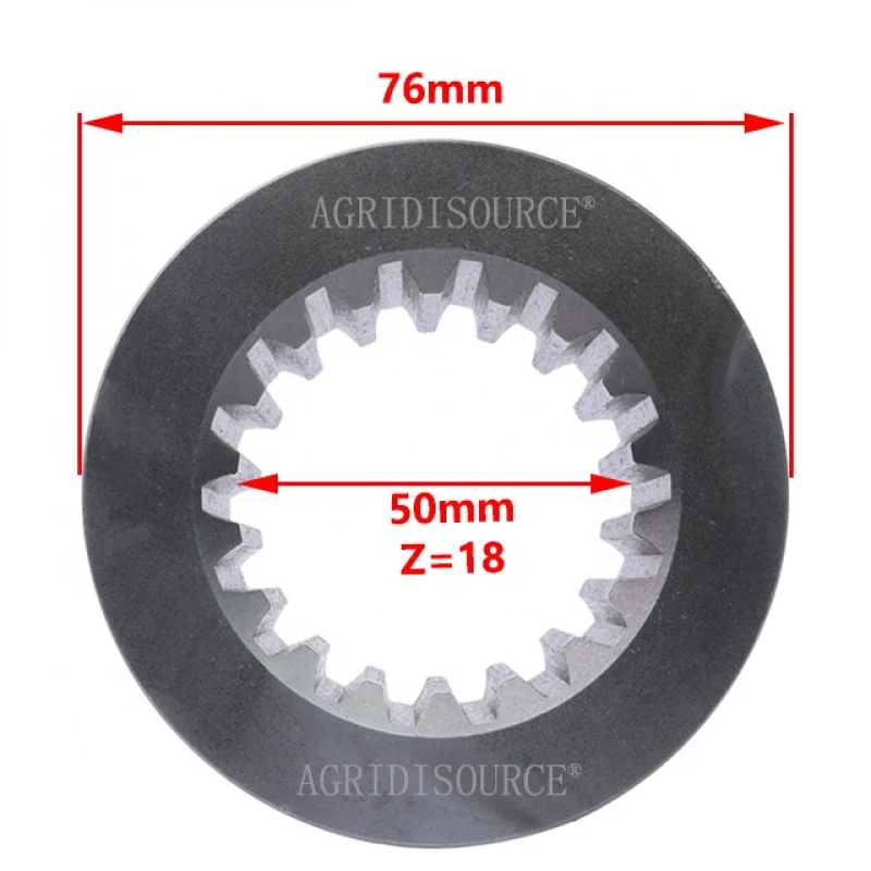 durable：FT800.37A.218 Crawling Gear Coupling Sleeve for Foton Lovol Agricultural Tractor Spare Parts Agriculture Machinery Parts