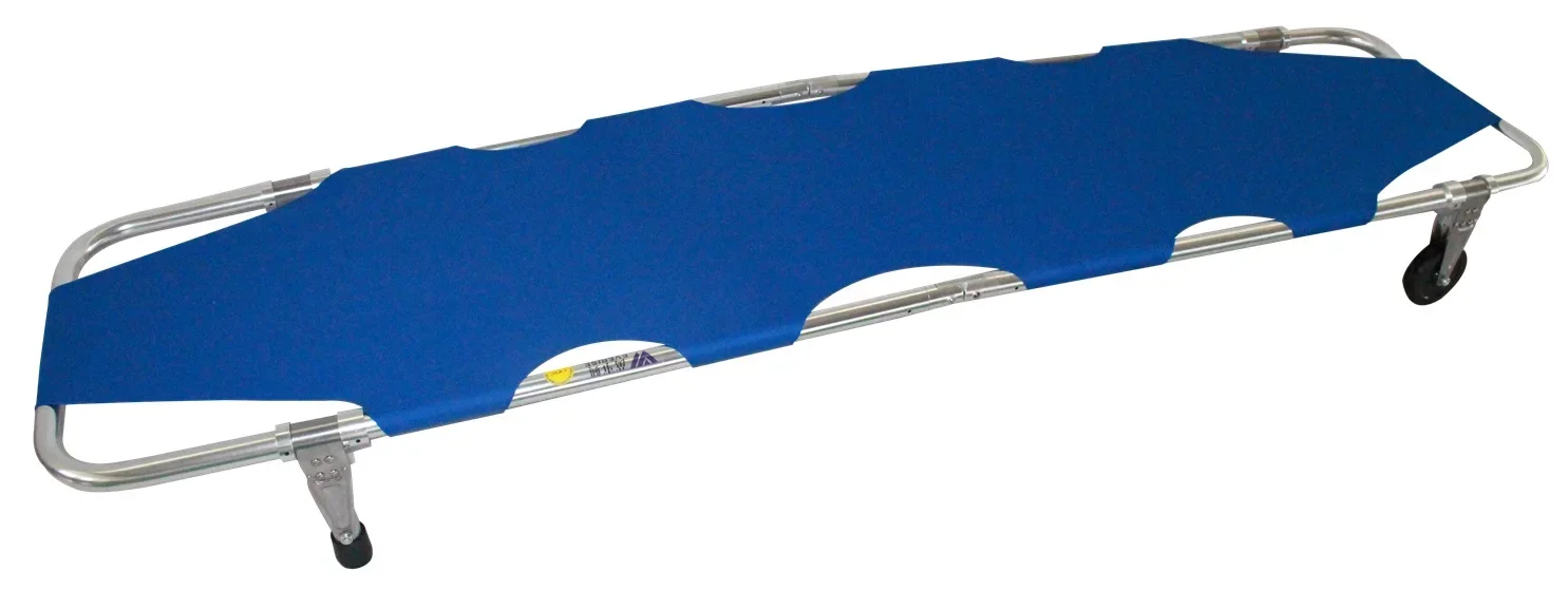 Folding First Aid Ambulance Stretcher for Emergency Rescue Two Fold Stretcher Fast delivery