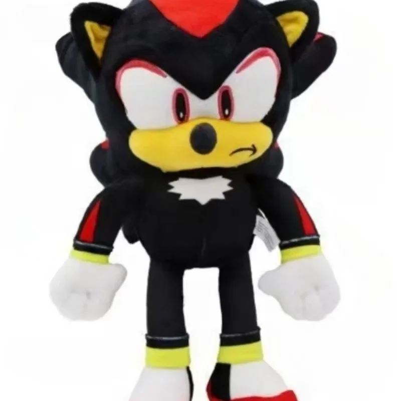 NEW 28CM Super Sonic Plush Toy The Hedgehog Amy Rose Knuckles Tails Cute Cartoon Soft Stuffed Doll Birthday Gift For Children - view 5