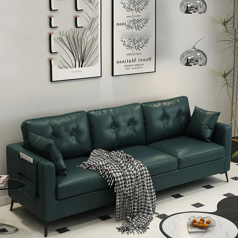 Clothing Black Sofa European Love Seat Waterproof Stretch Sofa Cushion Recliner Canape Salon De Luxe Living Room Furniture