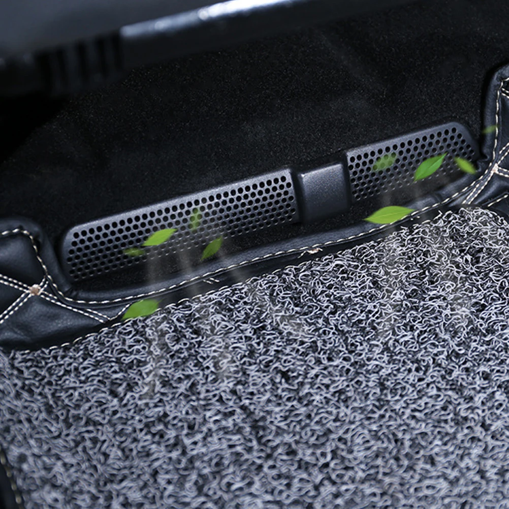 

Air Outlet Cover for Car Seats Air Outlet Cover ABS Material Black Color Easy Install Long Life Car Vent Covers