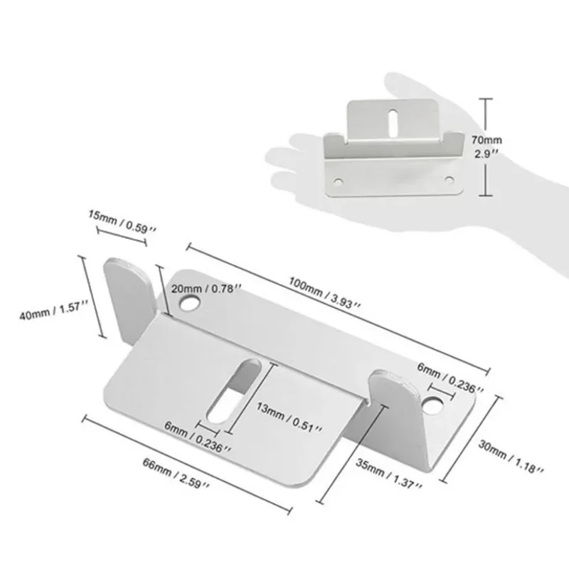 Support de panneau solaire Z pour délit de toit de panneau solaire, support de panneau solaire, support rapide Z, toit plat, Hurhomes, 8 pièces