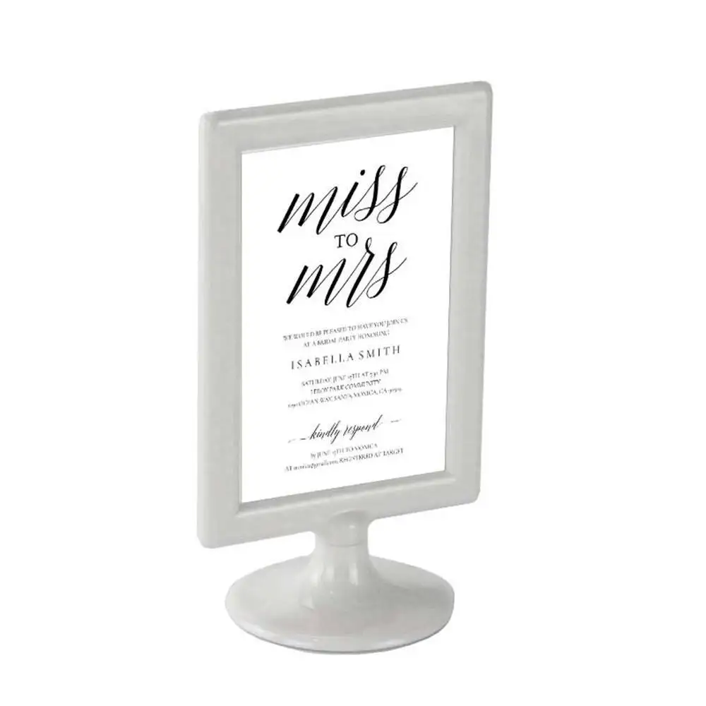 A5 148x210mm Photo Frame, Menu Frame, Display Stand, Desktop Photo Frame, Desktop Sign, Label Display Stand