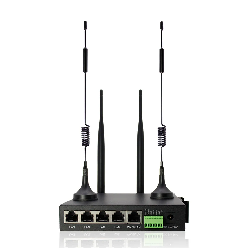 

1 Wan 4 Lan Open Line Vpn 3G 4G M2M Iot Gateway Industrial Gsm Internet Router and Modem 4G Lte Wireless Rauter Wifi Router