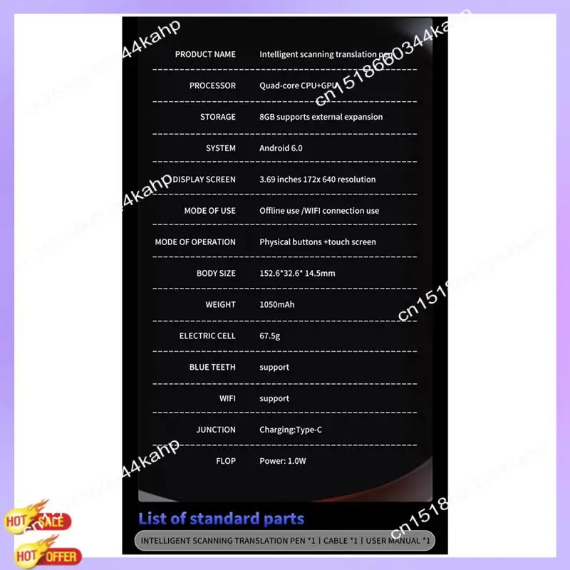

CLCU A29S 142 Languages Voice Scan Translator Pen Real Time Language Translator Dictionary Translation Business Abroad