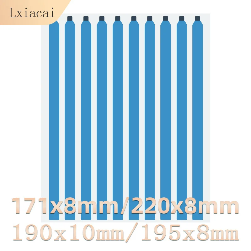 Ruban adhésif double face pour écran LCD d'ordinateur portable, assemblage d'écran, rénovation, réparation de téléphone portable, facile à nervures, épaissi, 0.5mm