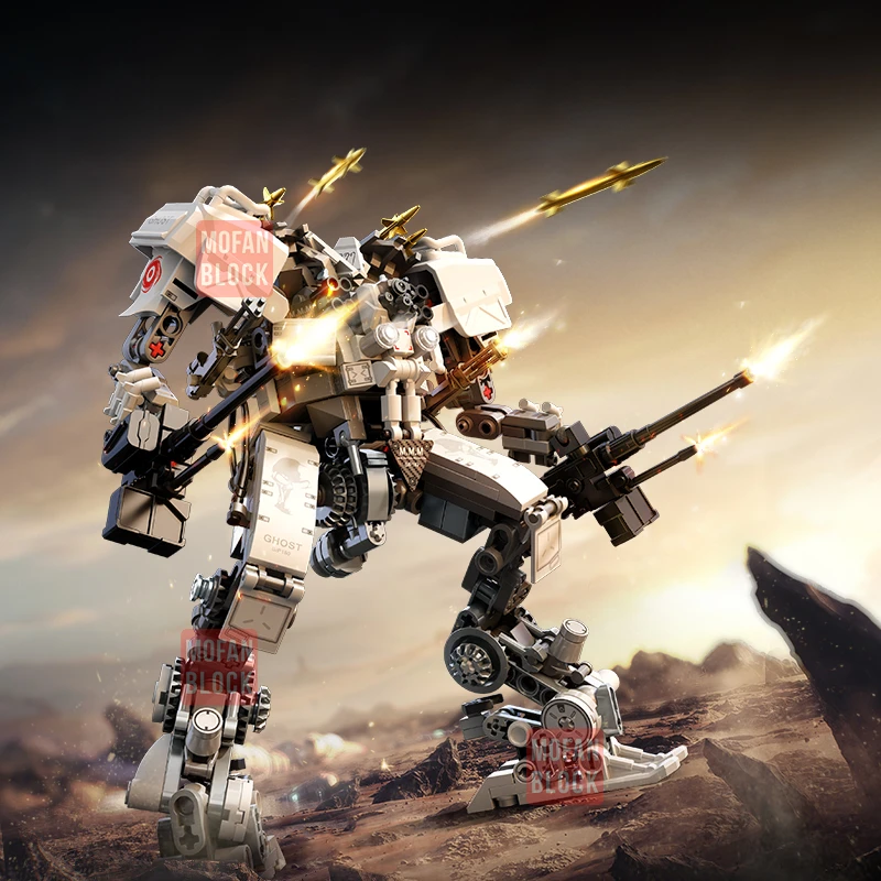 سيمبو كتلة الأرض المتجولة Mecha روبوت متنقل اللبنات MOC الفيلم الكلاسيكي نموذج الجمعية الطوب الصبي لعبة طفل للهدايا