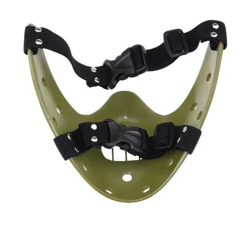 한니발 마스크 공포 한니발 무서운 수지 렉터 양들의 침묵 가장 무도회 코스프레 파티 할로윈 마스크 3 색