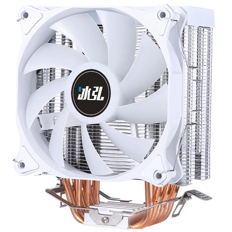 Pure Copper 6 Heat pipe Cpu Cooler AM4 ARGB 120mm Quiet Fan Cooling For LGA 1200 1700 1155 1356 1366 AM3 AMD X79 X99 2011Pc Fans