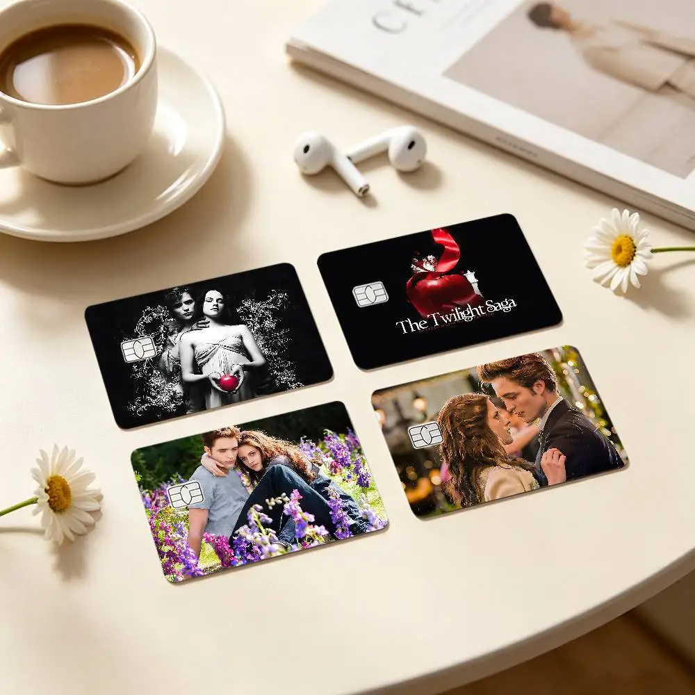 T-Twilight Card Stickers Credit Card DIY Card Protector Stickers Waterproof Film Skin Cover