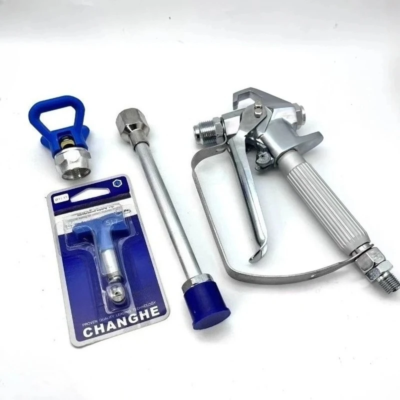 طلاء اللاتكس 3600PSI/248bar G5 مسدس رش بدون هواء مماثل لمسدس FTx مع فوهة X-tip 517 لآلة الرش بدون هواء #6