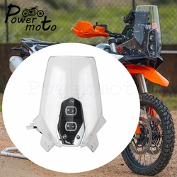 Motorcycle Headlight LED Rally Fairing Windshield For 450 RALLY REPLICA ENDURO 690 R 701 EXC FE BAJA 790 890 ADVENTURE Dirt Bike