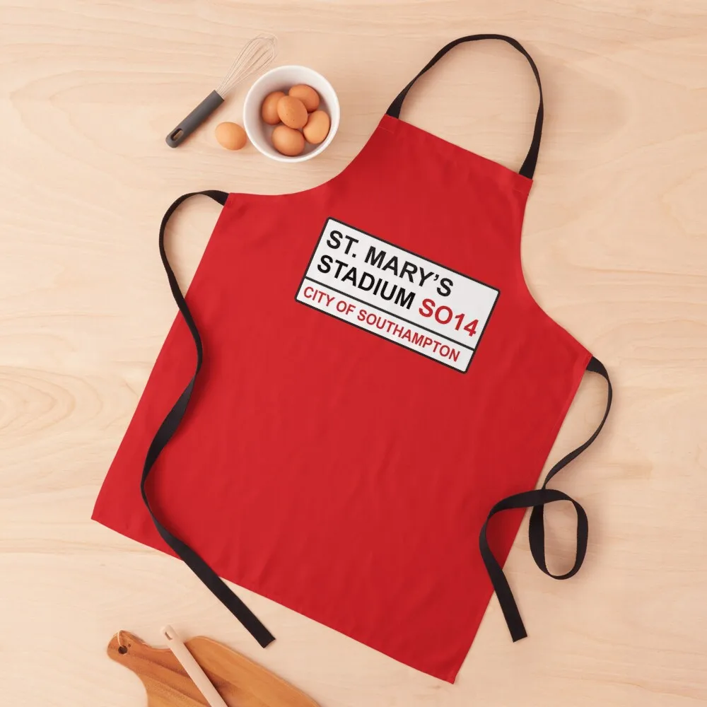 

Southampton Football Team St. Mary’s Stadium Street Sign Apron Beauty barber men Apron