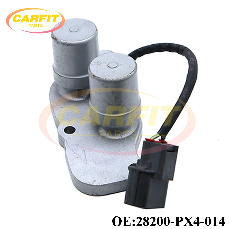 New OEM 28200-PX4-014 28300-PX4-003 Transmission Shift Lock Up Solenoid For Honda Accord Odyssey Prelude Acura CL 2.2L Car Parts