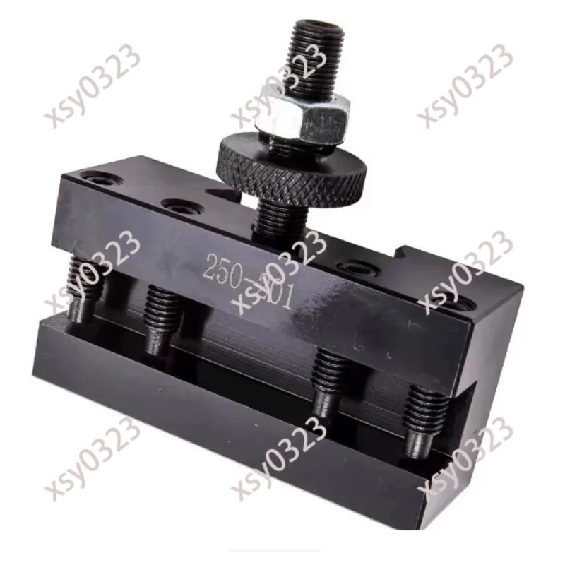Quick Change Tool Holder for Lathe, High Hardness Precision Clamp for Square Turning Tool