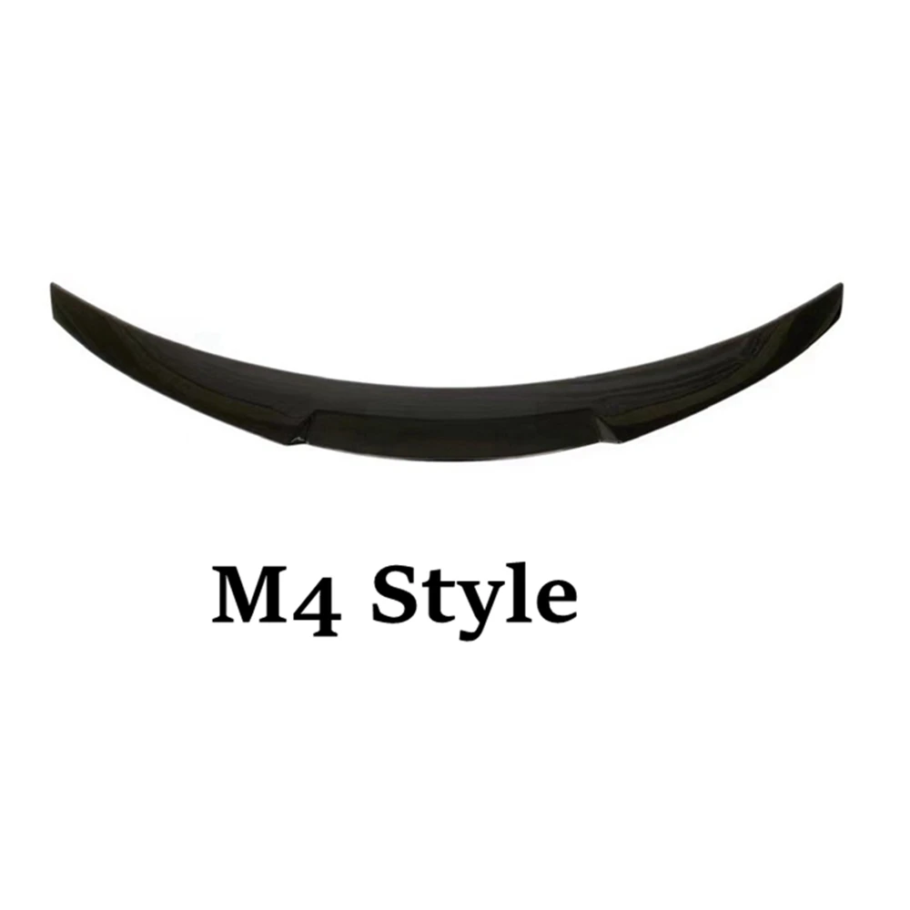For BMW 3 Series F30 F35&M3 F80 Sedan M4/MP/PSM Style ABS glossy black Rear Spoiler Trunk wing 2011-2019