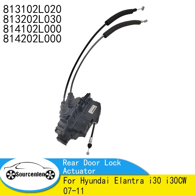 813102L020 813202L030 814102L000 814202L000 Front RH LH Rear Door Lock Actuator for Hyundai Elantra i30 i30CW 07-11