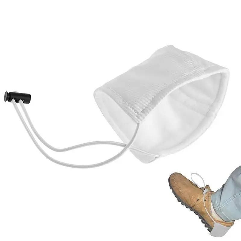 Driving Shoe Heel Protector Unisex Wearproof Shoe Heel Protection Tool With Bungee Cord Reusable Shoes Heel Cover Mat For Flats