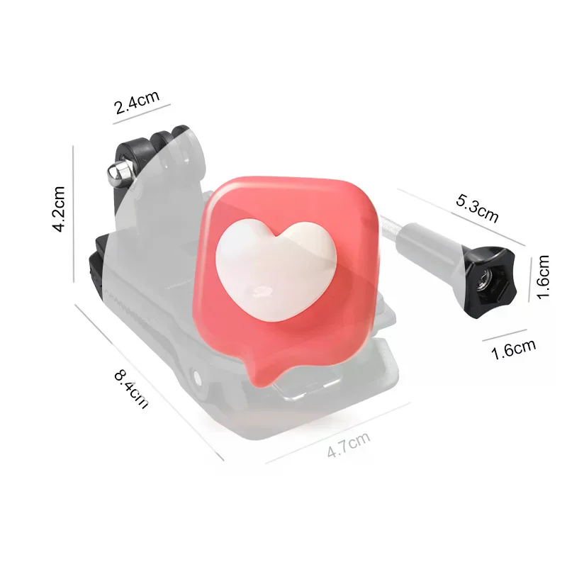 360 °   Roterende Hoed Riem Rugzak Clip Camera Accessoires Klem Mount Voor 13 12 10 9 8 7 Insta360 X3X4 SJCAM