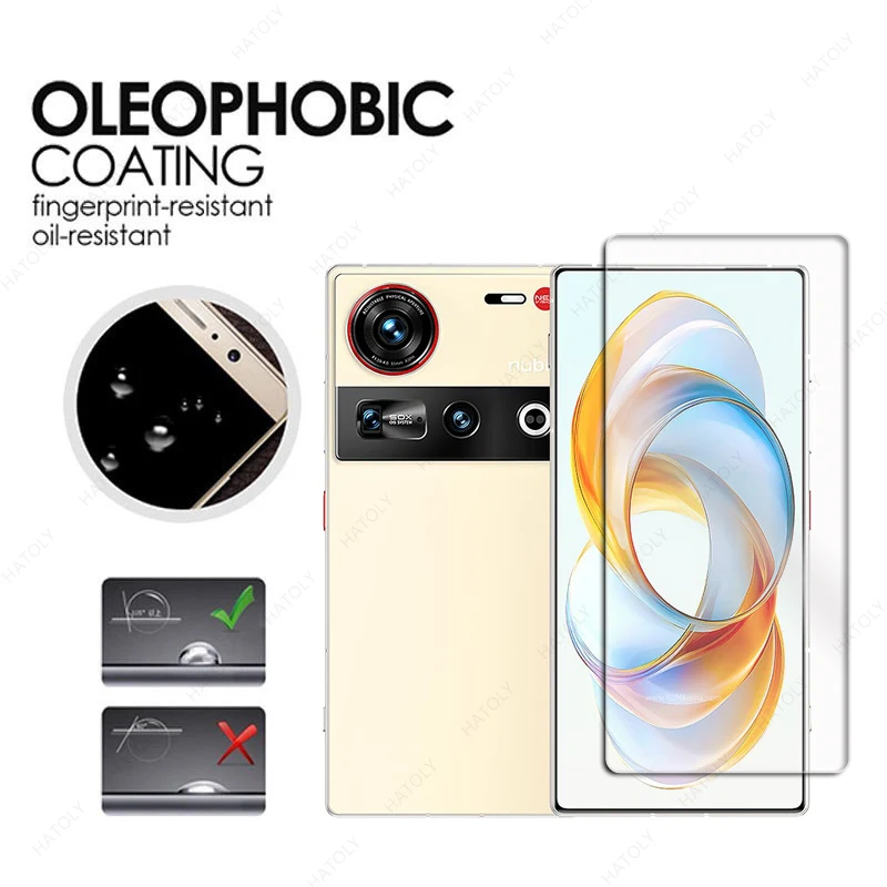 Tempered Glass For ZTE nubia Z70 Ultra HD Clear Protective Film For ZTE nubia Z70 Ultra Screen Protector Camera Lens Protector