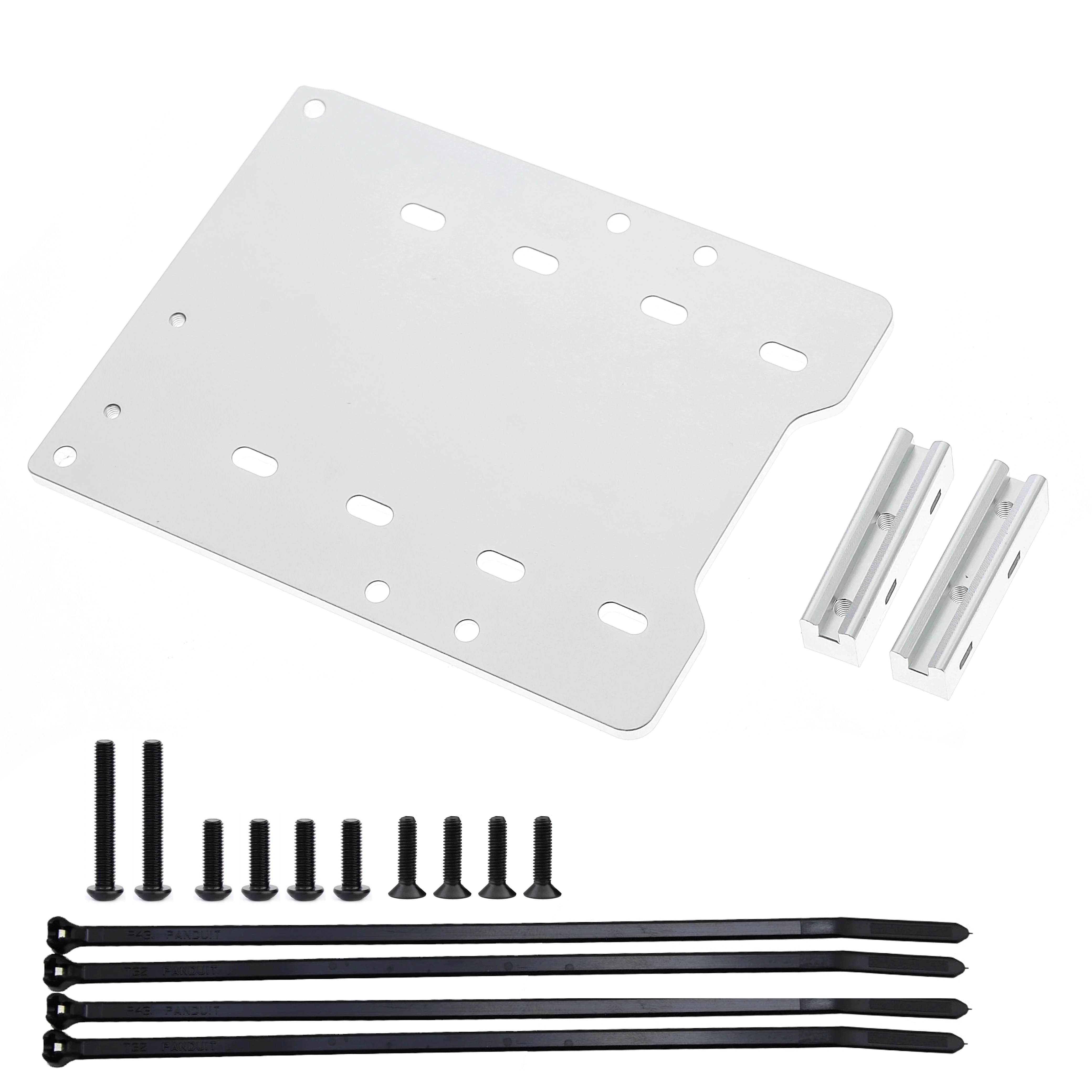 7075-T6 Aluminum ESC Mounting Plate Upgrade Spare Parts Fit traxxas X-MAXX, Compatible With Hobbywing Max5 Castle XLX2 ESC Mod A