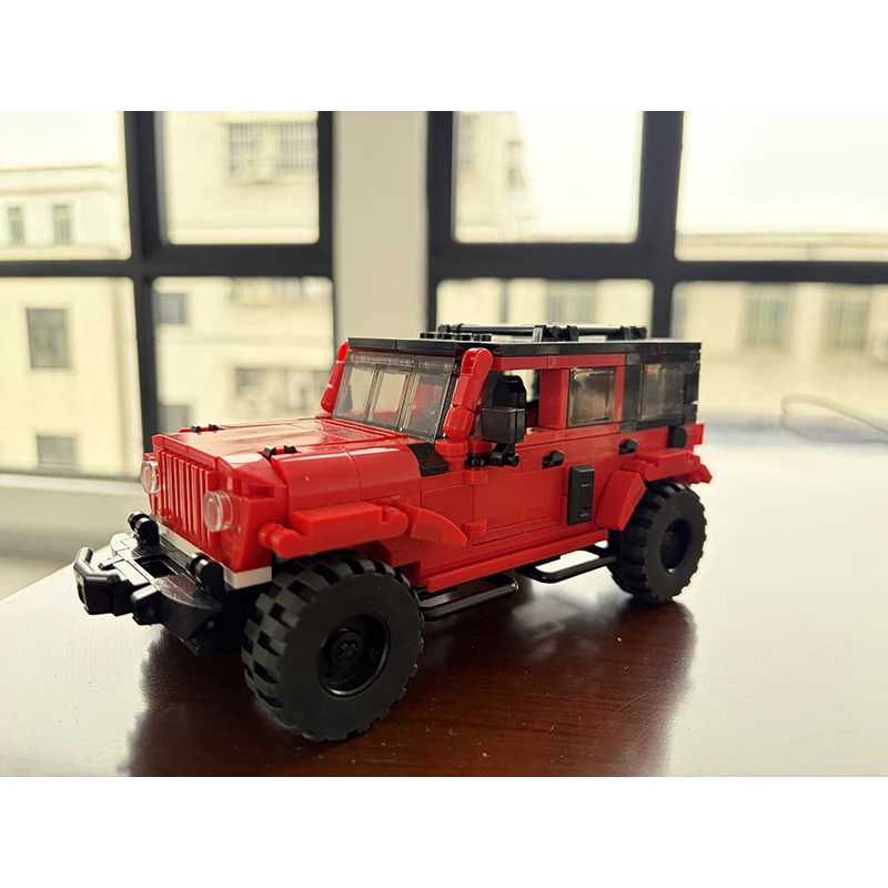 

MOC Car Model Robin Hood Hardcore Off-Road Vehicle Creative Educational Building Block Gift for Children
