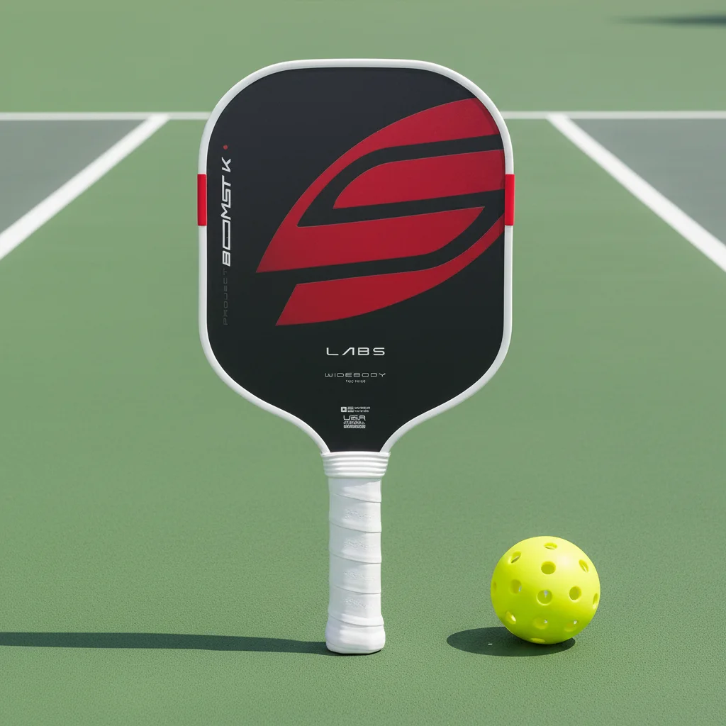 Padel Racket EVA Foam Core, Lightweight Paddle with Carbon Surface for Power and Control Competitive Play