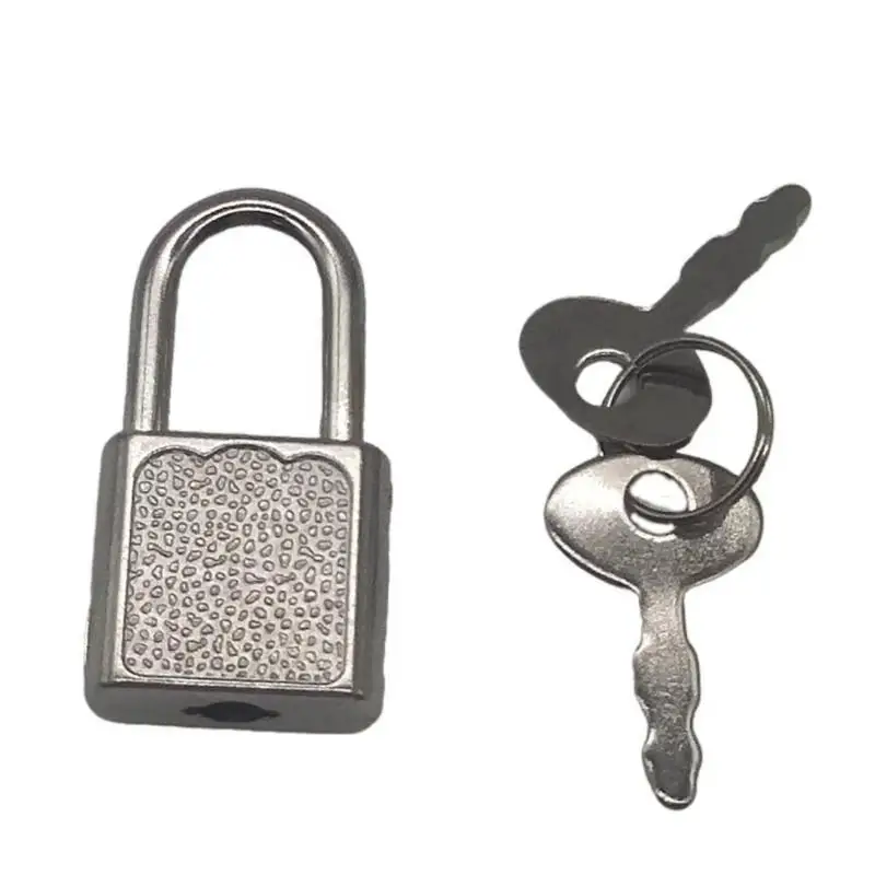 Mini Metal Padlock With Matching Keys Multiple Colors Perfect For Jewelry Boxes Diaries Luggage And Small Bags