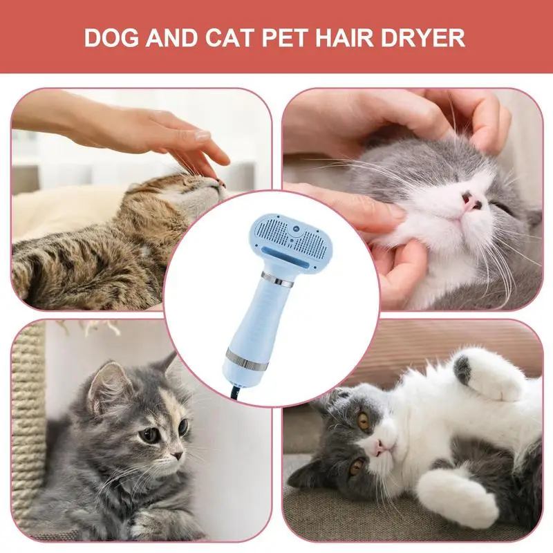 Pet Blower Grooming Dryer 3-in-1 Handheld Electric Blow Dryers portable dog Hair Dryer Blower indoor pet grooming supplies